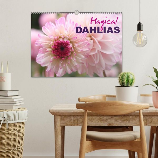 Produktbild: Magical Dahlias (Wall Calendar 2026 DIN A3 landscape), CALVENDO 12 Month Wall Calendar