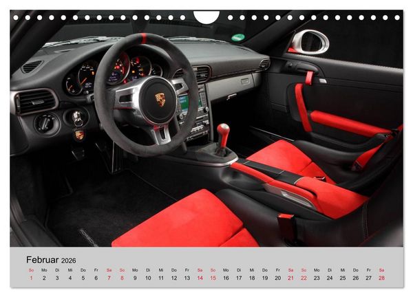 Produktbild: Porsche GT3RS 4,0 (Wandkalender 2026 DIN A4 quer), CALVENDO Monatskalender