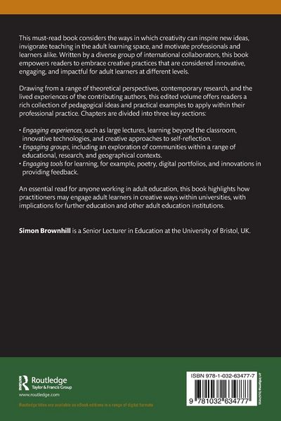 Produktbild: Creative Practice in Higher Education