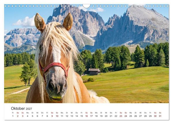 Produktbild: Naturwunder Berge (Wandkalender 2027 DIN A3 quer), CALVENDO Monatskalender