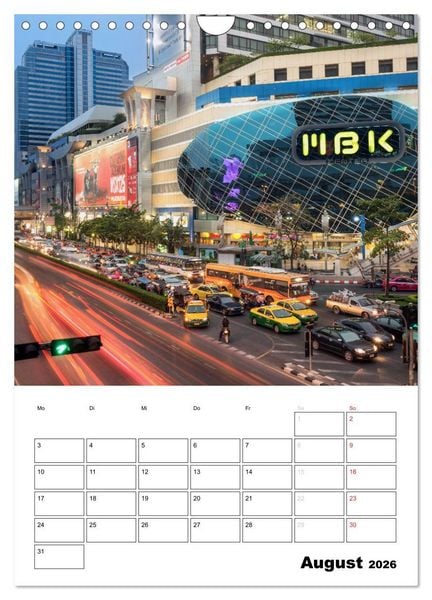 Produktbild: THAILAND - Mein Urlaubsplaner (Wandkalender 2026 DIN A4 hoch), CALVENDO Monatskalender