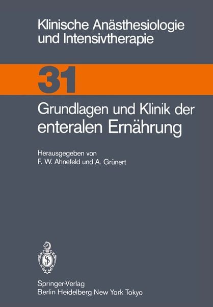 Produktbild: Grundlagen und Klinik der enteralen Ern&auml;hrung