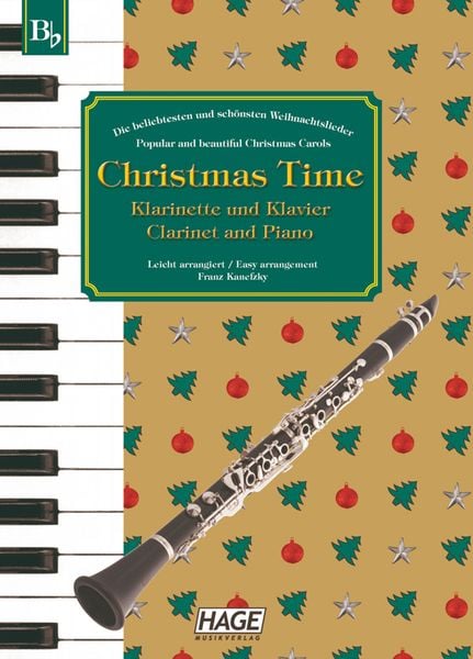 Produktbild: Christmas Time f&uuml;r Klarinette und Klavier