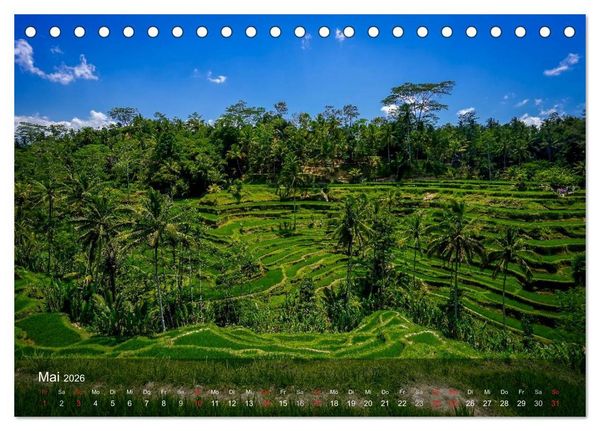 Produktbild: Bali - Insel der Tempel, G&ouml;tter und D&auml;monen (Tischkalender 2026 DIN A5 quer), CALVENDO Monatskalender