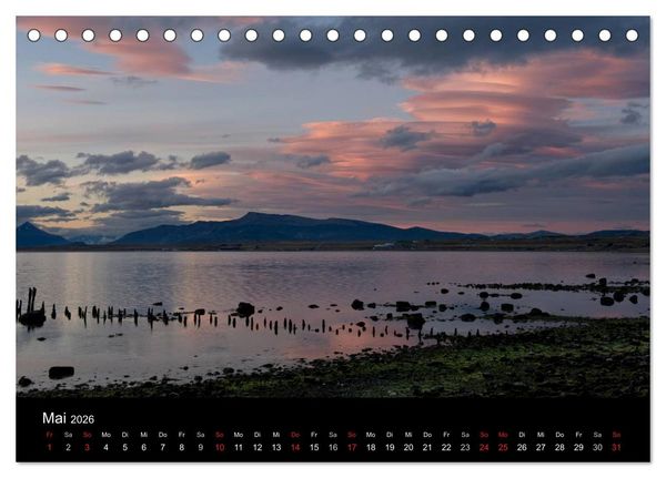 Produktbild: Patagonien 2026 Highlights von Manuela Seiler (Tischkalender 2026 DIN A5 quer), CALVENDO Monatskalender