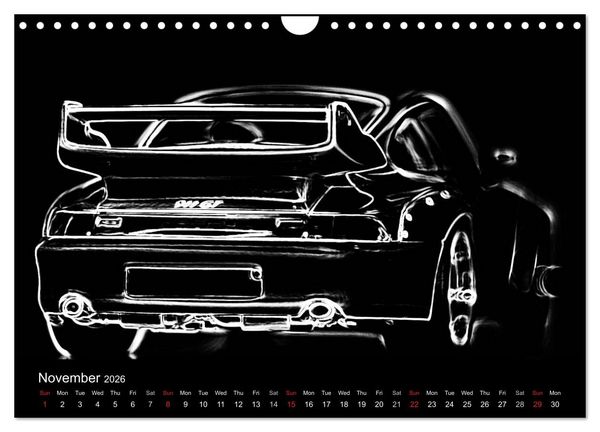 Produktbild: 911 Lines (Wall Calendar 2026 DIN A4 landscape), CALVENDO 12 Month Wall Calendar