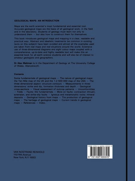 Produktbild: Geological maps: An Introduction