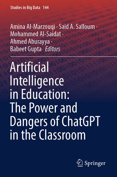 Produktbild: Artificial Intelligence in Education: The Power and Dangers of ChatGPT in the Classroom