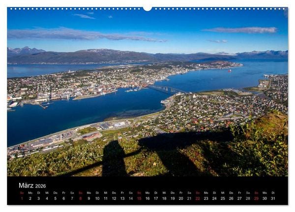 Produktbild: Erlebnis Norwegen: Narvik bis Troms&oslash; (Wandkalender 2026 DIN A2 quer), CALVENDO Monatskalender