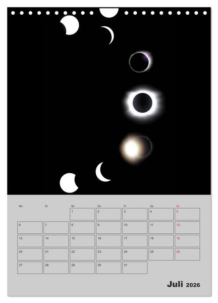 Produktbild: Sch&ouml;nheit des Universums (Wandkalender 2026 DIN A4 hoch), CALVENDO Monatskalender