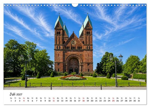 Produktbild: Bad Homburg Schlossblick (Wandkalender 2027 DIN A3 quer), CALVENDO Monatskalender