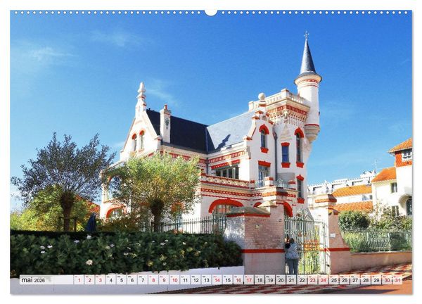 Produktbild: Le Touquet-Paris-Plage - Perle de la c&ocirc;te d'Opale (Calendrier mural 2026 DIN A2 vertical), CALVENDO calendrier mensuel