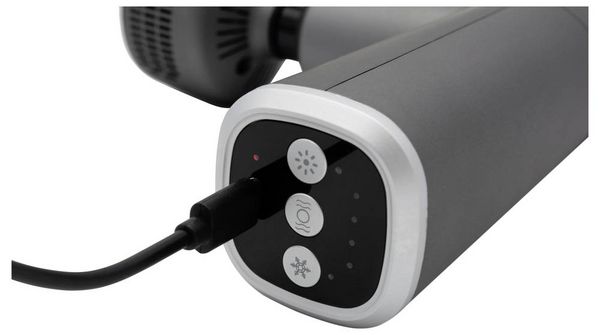 Produktbild: Lifenaxx LX-041 Massageger&auml;t Schwarz, Silber (matt)
