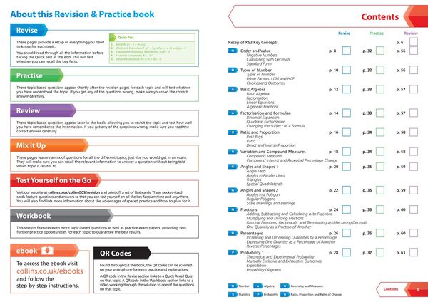 Produktbild: AQA GCSE 9-1 Maths Higher All-in-One Complete Revision and Practice