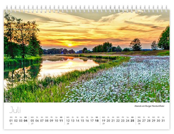 Produktbild: Kalender Spreewald kompakt - Peter Becker 2027