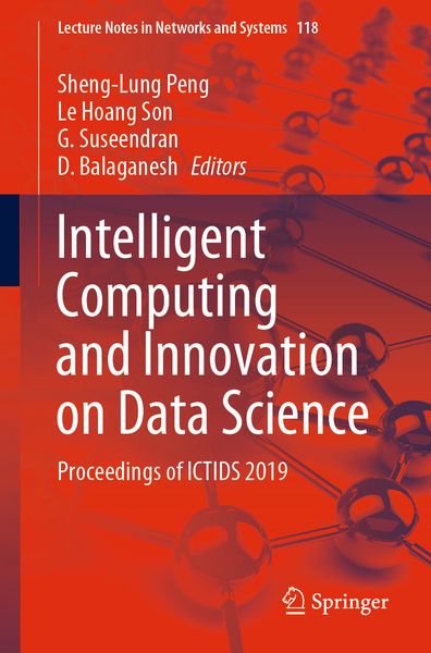 Produktbild: Intelligent Computing and Innovation on Data Science
