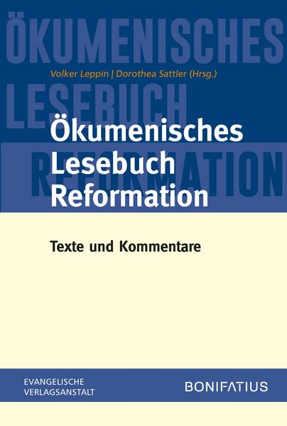 Produktbild: &Ouml;kumenisches Lesebuch Reformation