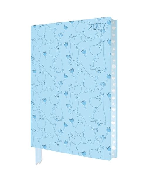 Produktbild: Tove Jansson &ndash; Mumin Blumen &ndash; Moomin Flowers &ndash; Tischkalender 2027