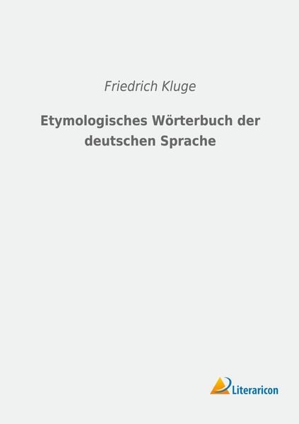 Produktbild: Etymologisches W&ouml;rterbuch der deutschen Sprache