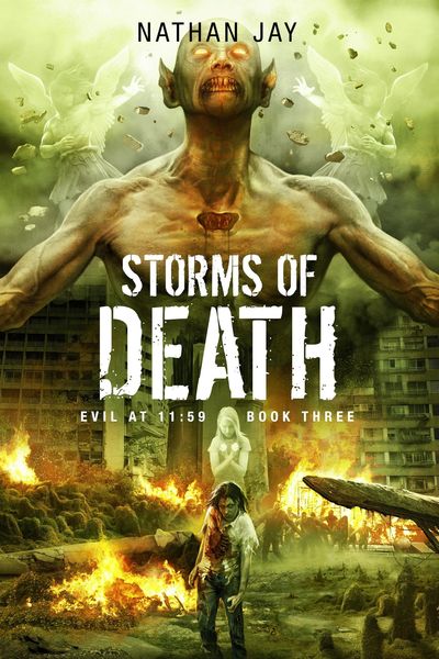 Produktbild: Storms of Death (Evil at 11:59, #3)