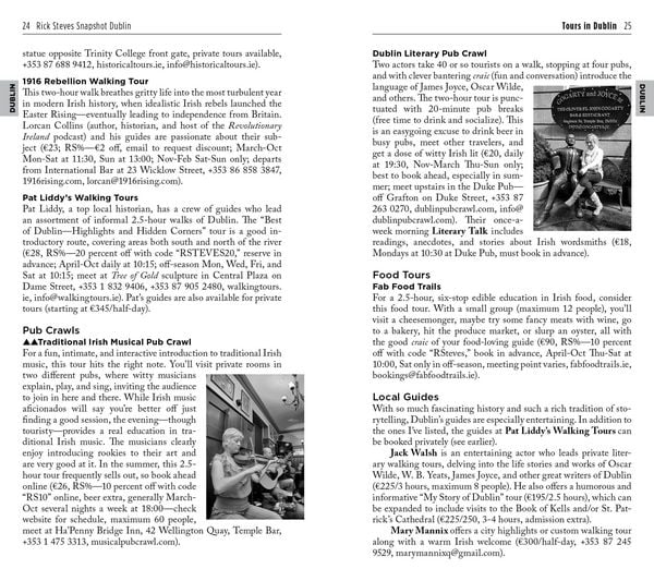 Produktbild: Rick Steves Snapshot Dublin (Eighth Edition)