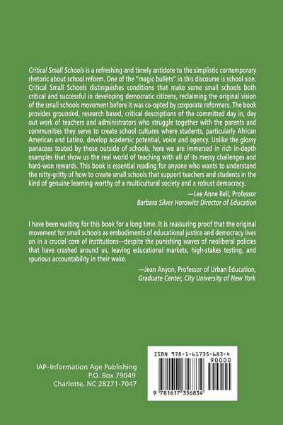 Produktbild: Critical Small Schools