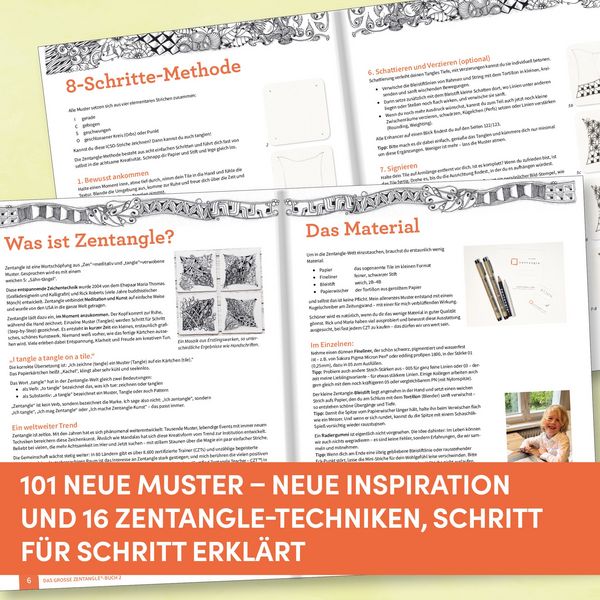 Produktbild: Das gro&szlig;e Zentangle-Buch 2