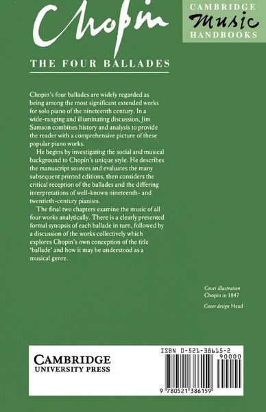 Produktbild: Chopin, the Four Ballades