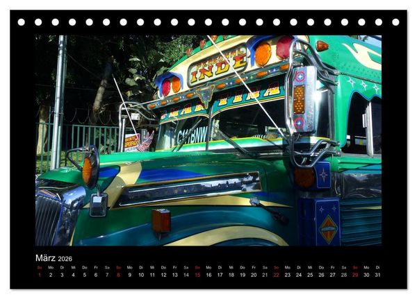 Produktbild: Farbenfrohes Guatemala (Tischkalender 2026 DIN A5 quer), CALVENDO Monatskalender