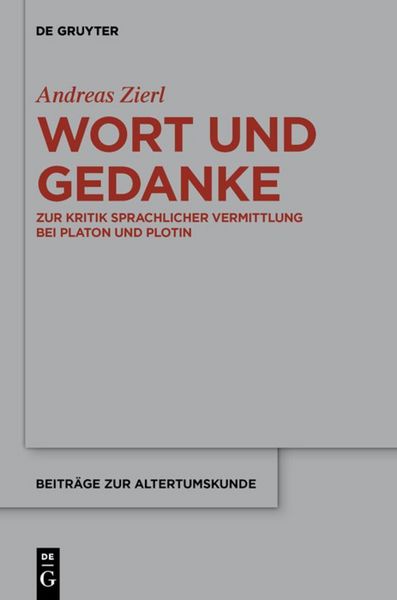 Produktbild: Wort und Gedanke