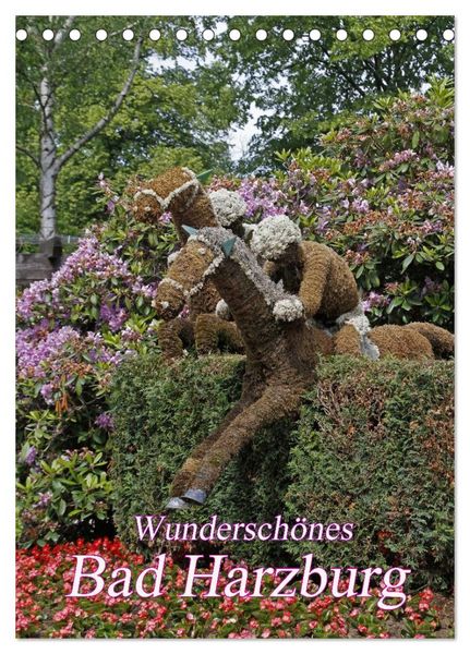 Wunderschönes Bad Harzburg (Tischkalender 2026 DIN A5 hoch), CALVENDO Monatskalender