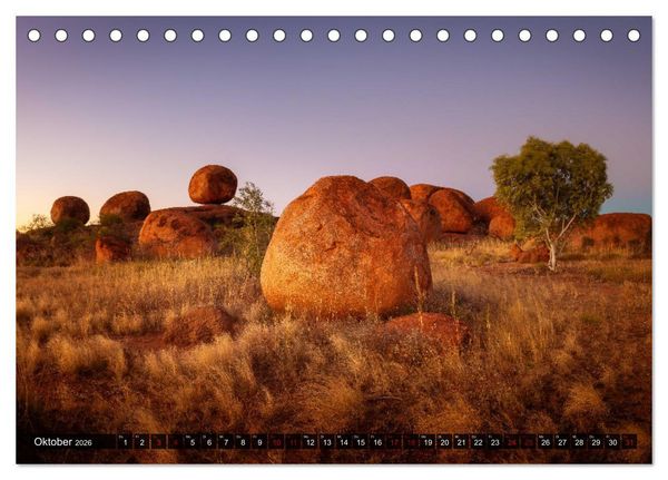 Produktbild: Outback Australien (Tischkalender 2026 DIN A5 quer), CALVENDO Monatskalender