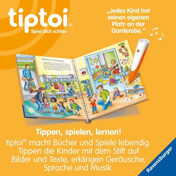 Produktbild: tiptoi&reg; Mein W&ouml;rter-Bilderbuch - Kindergarten