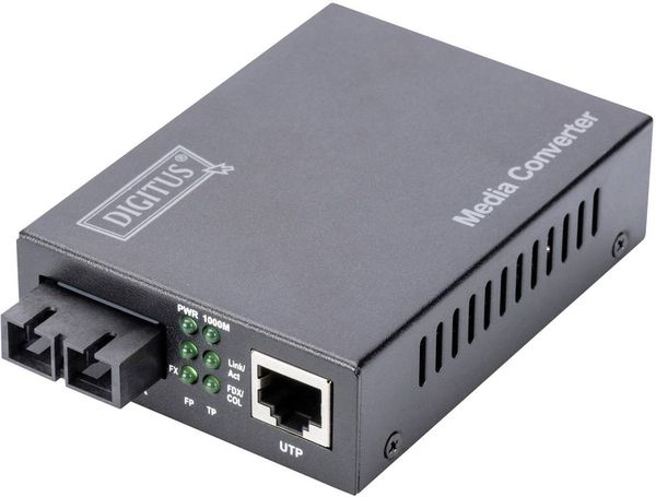 Digitus DN-82121-1 LAN, SC Duplex Netzwerk-Medienkonverter 1 GBit/s