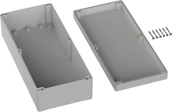 Produktbild: TRU COMPONENTS TC-9065568 Outdoor-Geh&auml;use 360 x 160 x 100 Polycarbonat Lichtgrau (RAL 7035) 1 St.