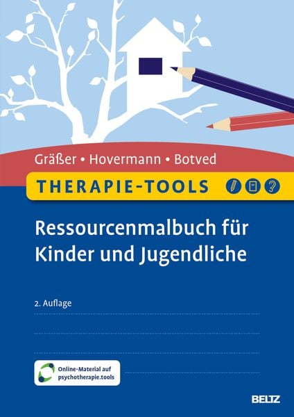 Produktbild: Therapie-Tools Ressourcenmalbuch für Kinder und Jugendliche