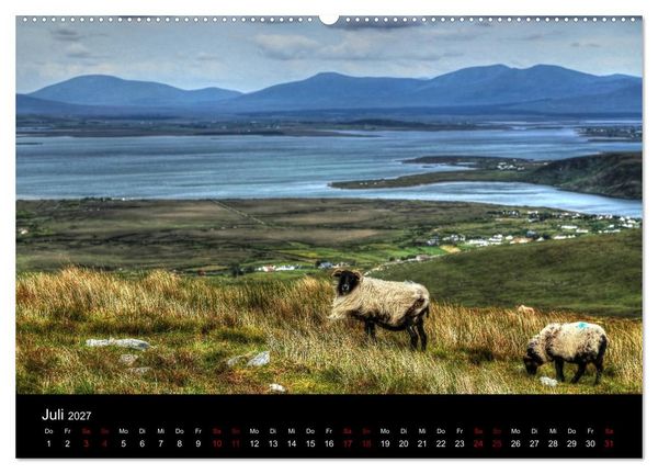 Produktbild: Irland - Rauhe K&uuml;ste und Wilde Natur (Wandkalender 2027 DIN A2 quer), CALVENDO Monatskalender