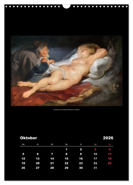 Produktbild: Peter Paul Rubens - Rubens (Wandkalender 2026 DIN A3 hoch), CALVENDO Monatskalender