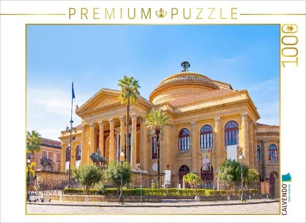 Produktbild: CALVENDO Puzzle Teatro Massimo | 1000 Teile Lege-Gr&ouml;&szlig;e 64x48cm Foto-Puzzle f&uuml;r gl&uuml;ckliche Stunden