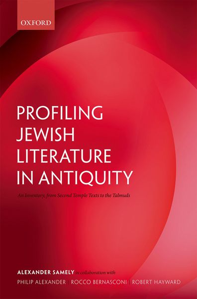 Produktbild: Profiling Jewish Literature in Antiquity