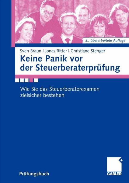Produktbild: Keine Panik vor der Steuerberaterpr&uuml;fung