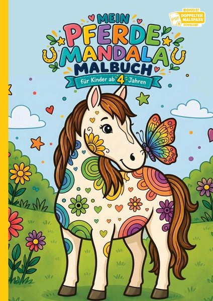 Produktbild: Mein Pferde Mandala Malbuch