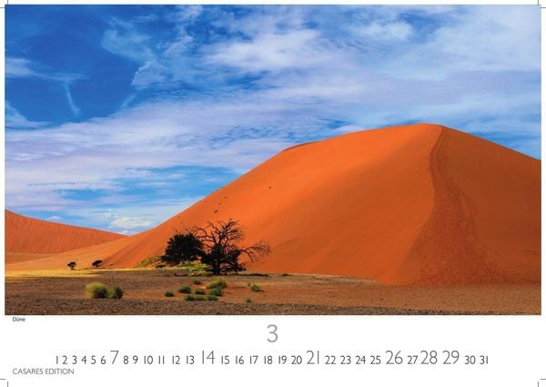 Produktbild: Namibia Kalender 2027 &ndash; Wandkalender | Fotokalender Afrika 35x50 cm - . mit atemberaubenden Landschaftsfotos und der Tierwelt.