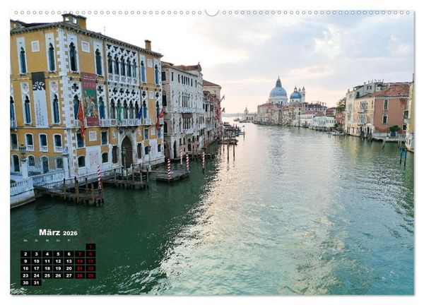 Produktbild: Venedig - Perle in der Lagune (hochwertiger Premium Wandkalender 2026 DIN A2 quer), Kunstdruck in Hochglanz