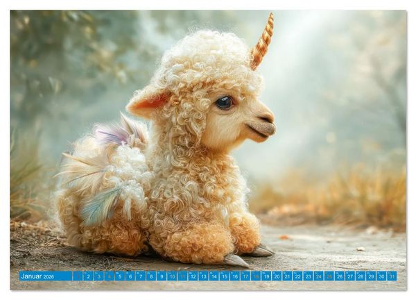 Produktbild: Tierisch hybride Sch&ouml;nheiten - Kreaturen (Wandkalender 2026 DIN A2 quer), CALVENDO Monatskalender