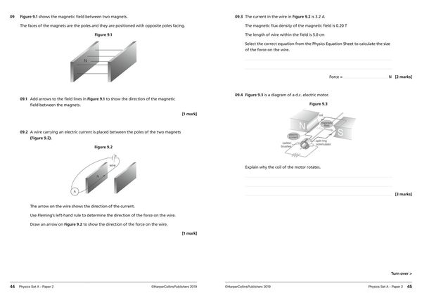 Produktbild: AQA GCSE 9-1 Physics Higher Practice Papers