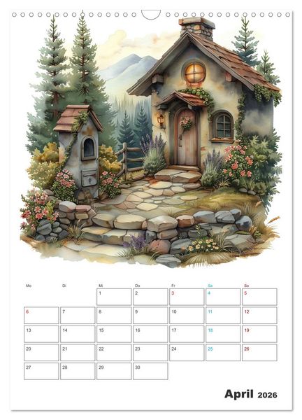 Produktbild: Zeitreise - Der vintage Briekasten Kalender (Wandkalender 2026 DIN A3 hoch), CALVENDO Monatskalender