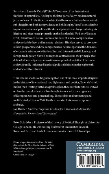 Produktbild: Concepts and Contexts of Vattel's Political and Legal Thought