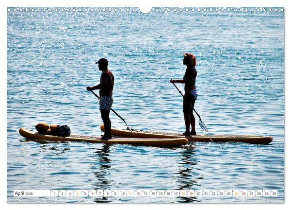 Produktbild: Stand-Up-Paddling SUP (Wandkalender 2026 DIN A3 quer), CALVENDO Monatskalender