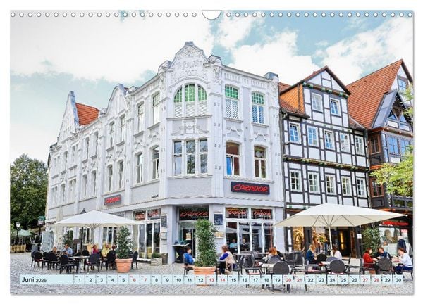 Produktbild: Hameln - Fachwerk und Weserrenaissance (Wandkalender 2026 DIN A3 quer), CALVENDO Monatskalender
